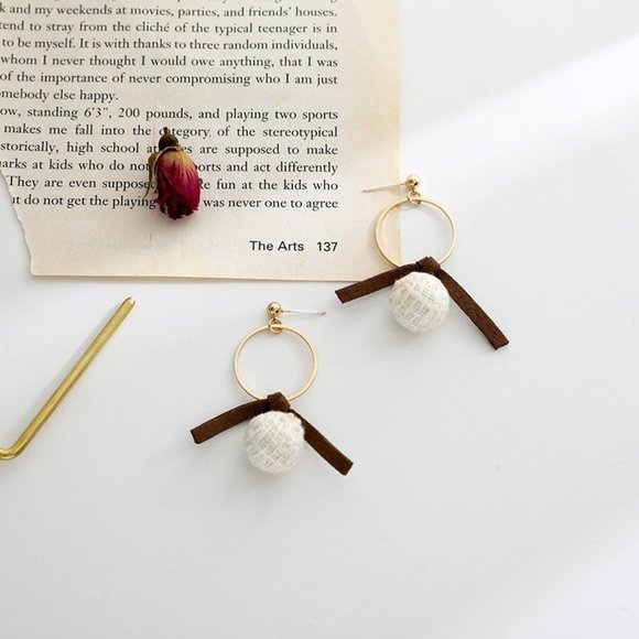 ♠️ NEW Minimalist simple gold plated Earrings - Picture 3 of 4